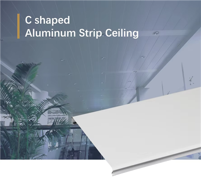 Lineært tak i aluminium